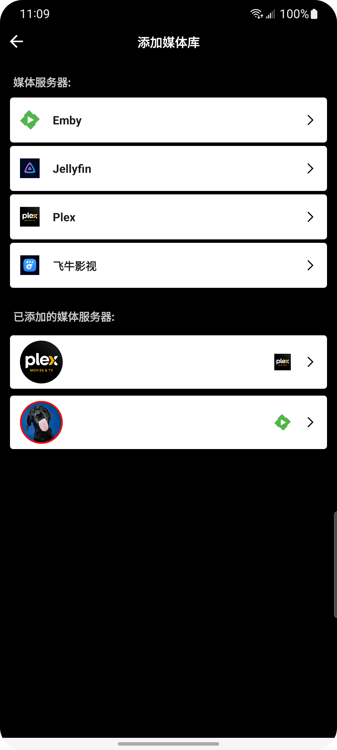 影酷媒体库接入截图